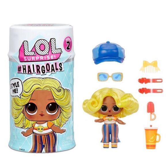 NEW❗️LOL SURPRISE! #HairGoals Series 2 Doll With Real Hair And 15 Surprises - Picture 2 of 16